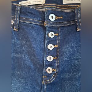 Anthropologie Pilero and the letterpress jeans